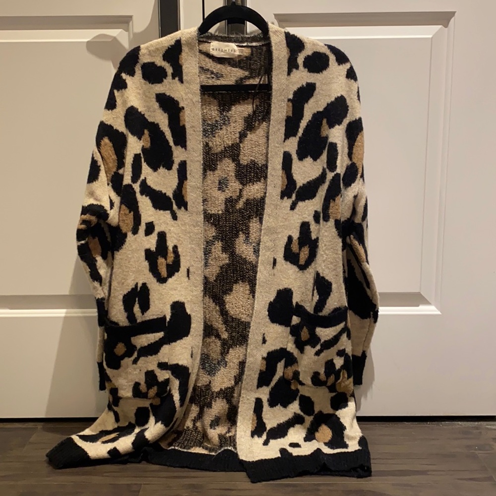 Leopard print cardigan - Picture 1 of 2